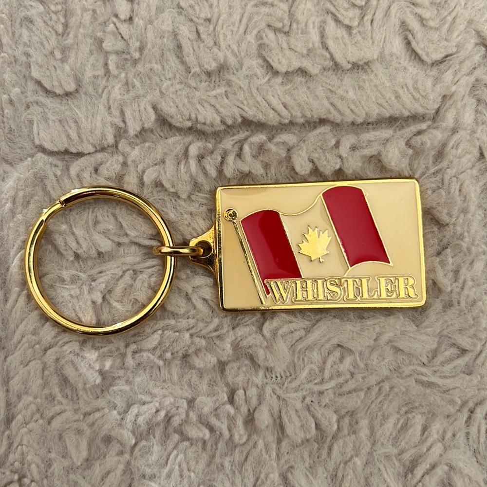 Whistler keychain NWT
